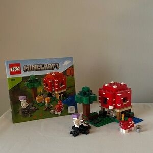 LEGO minecraft the mushroom house 21179